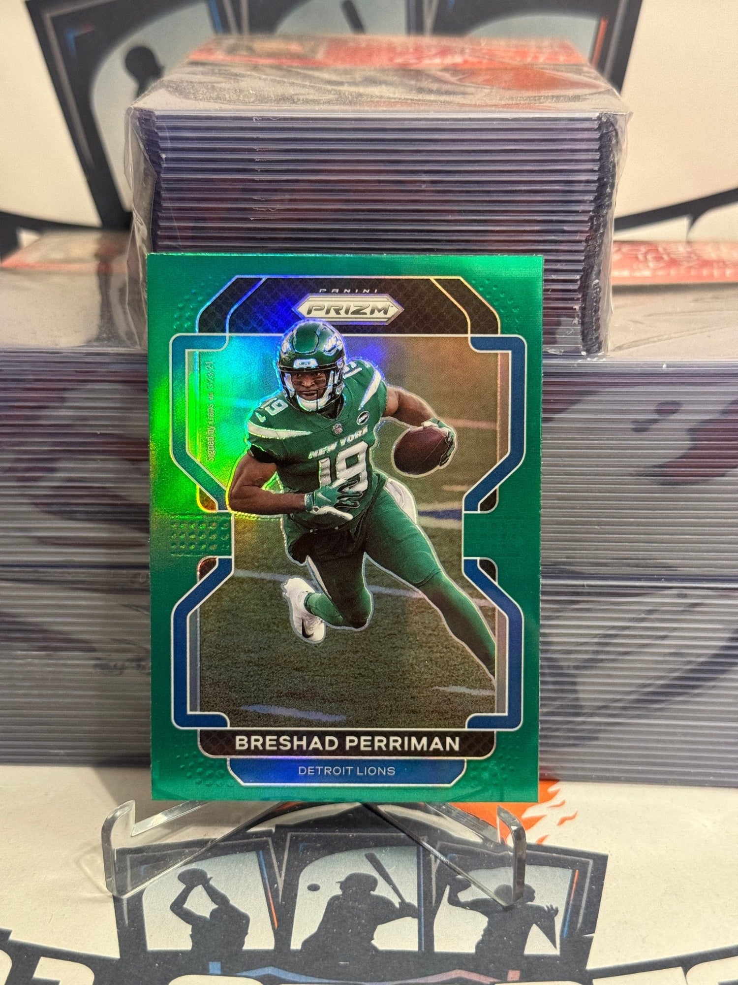 2021 Panini Prizm (Green Prizm) Breshad Perriman #146