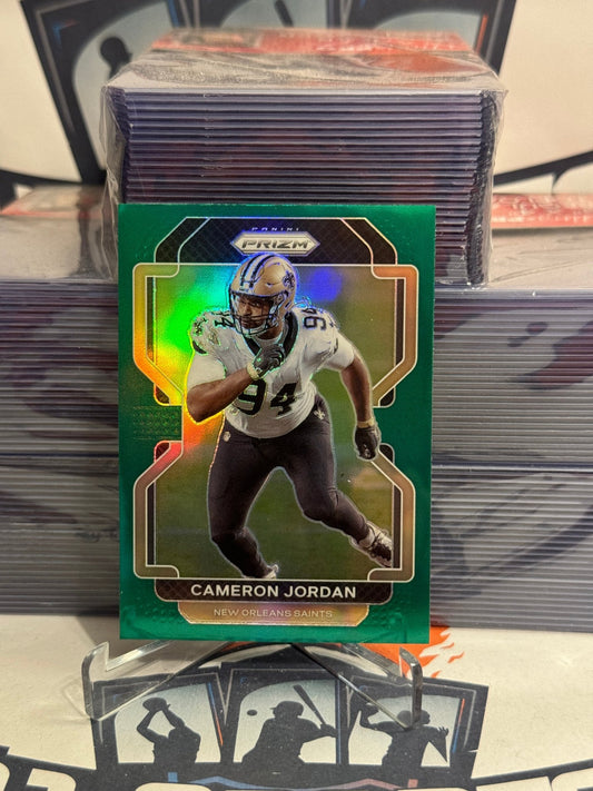 2021 Panini Prizm (Green Prizm) Cameron Jordan #306