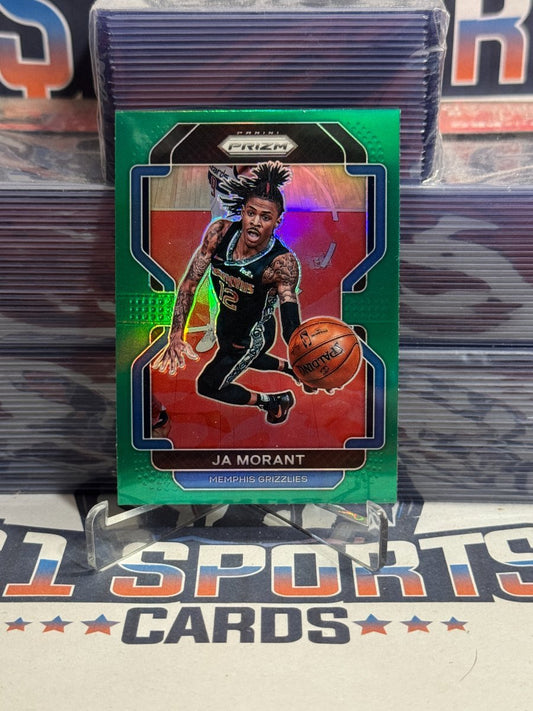 2021 Panini Prizm (Green Prizm) Ja Morant 194