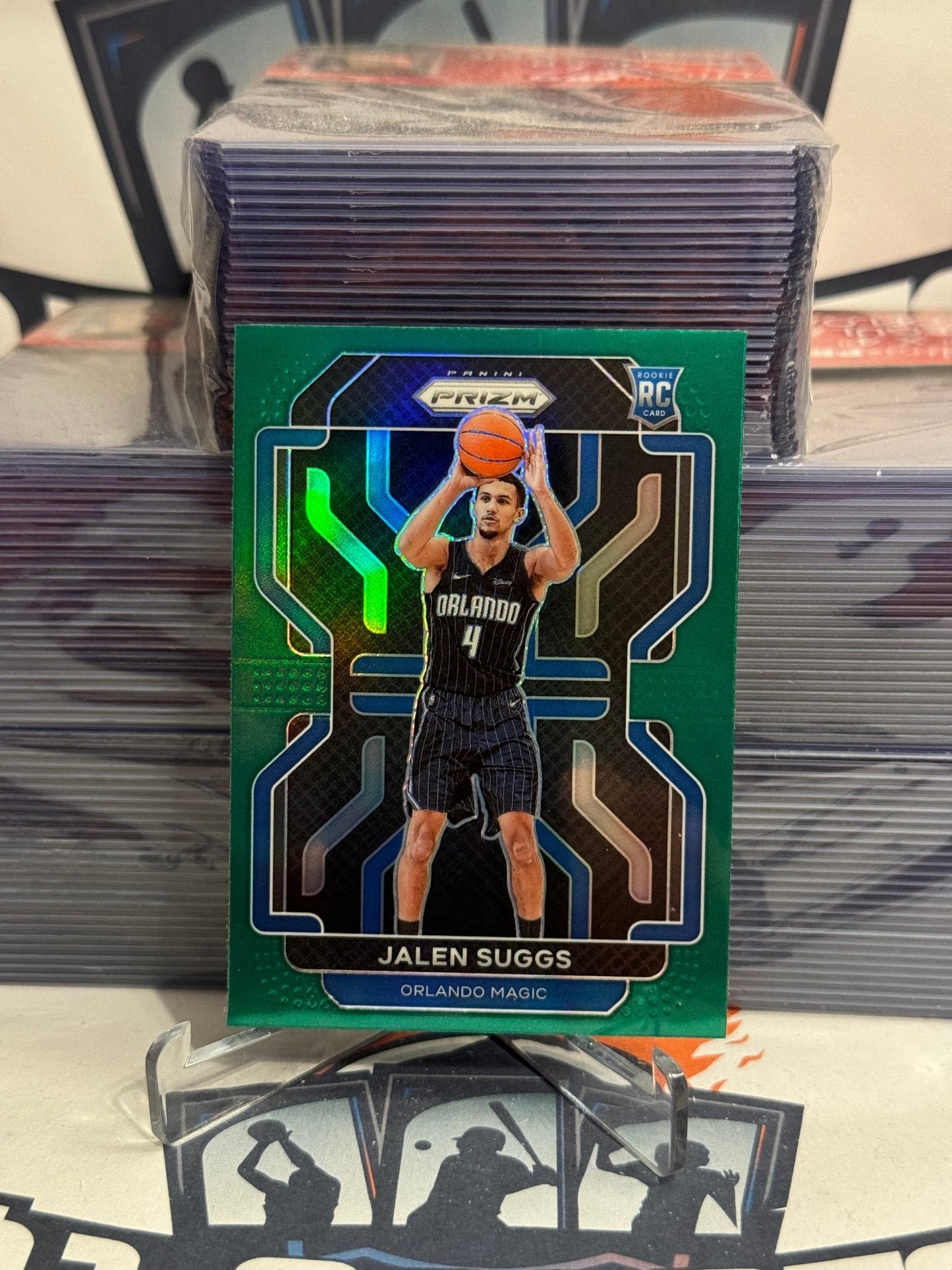 2021 Panini Prizm (Green Prizm) Jalen Suggs Rookie #314