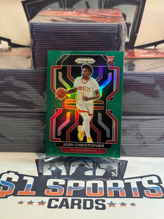 2021 Panini Prizm (Green Prizm) Josh Christopher Rookie #324