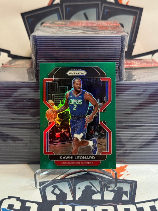 2021 Panini Prizm (Green Prizm) Kawhi Leonard #71