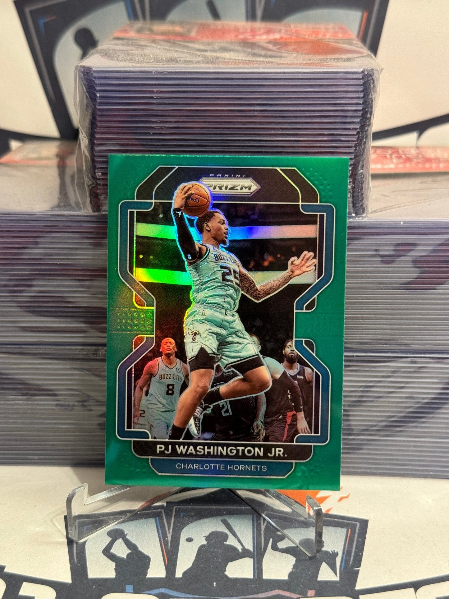 2021 Panini Prizm (Green Prizm) PJ Washington Jr. #78