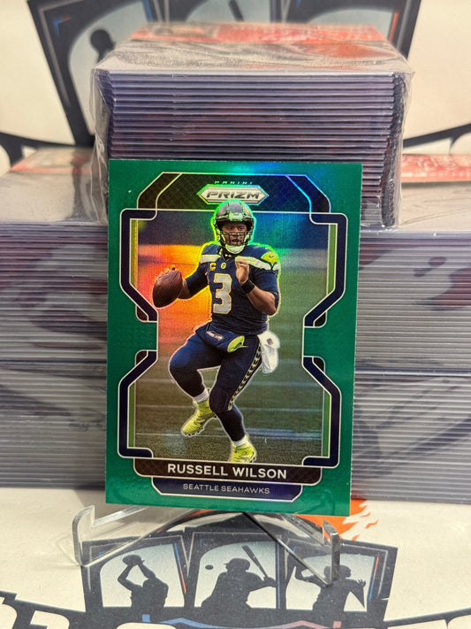 2021 Panini Prizm (Green Prizm) Russell Wilson #45