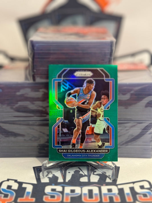 2021 Panini Prizm (Green Prizm) Shai Gilgeous-Alexander #238