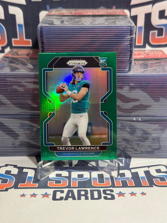 2021 Panini Prizm (Green Prizm) Trevor Lawrence Rookie 331