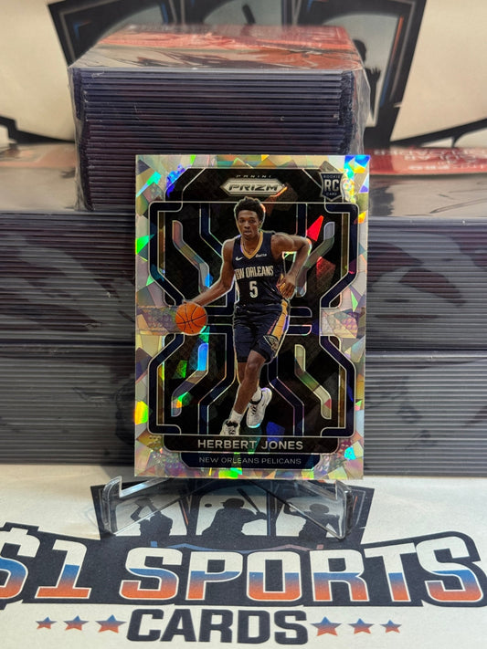 2021 Panini Prizm (Ice Prizm) Herbert Jones Rookie #329