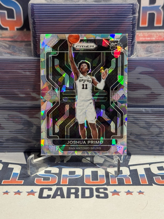 2021 Panini Prizm (Ice Prizm) Joshua Primo Rookie 298
