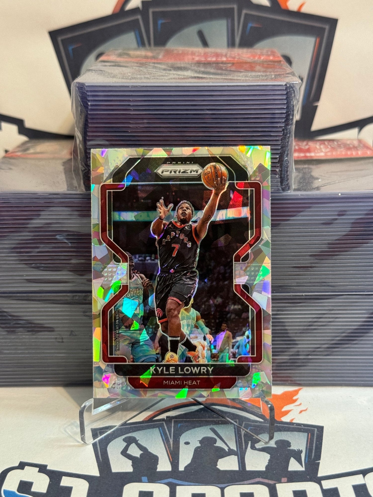 2021 Panini Prizm (Ice Prizm) Kyle Lowry #31