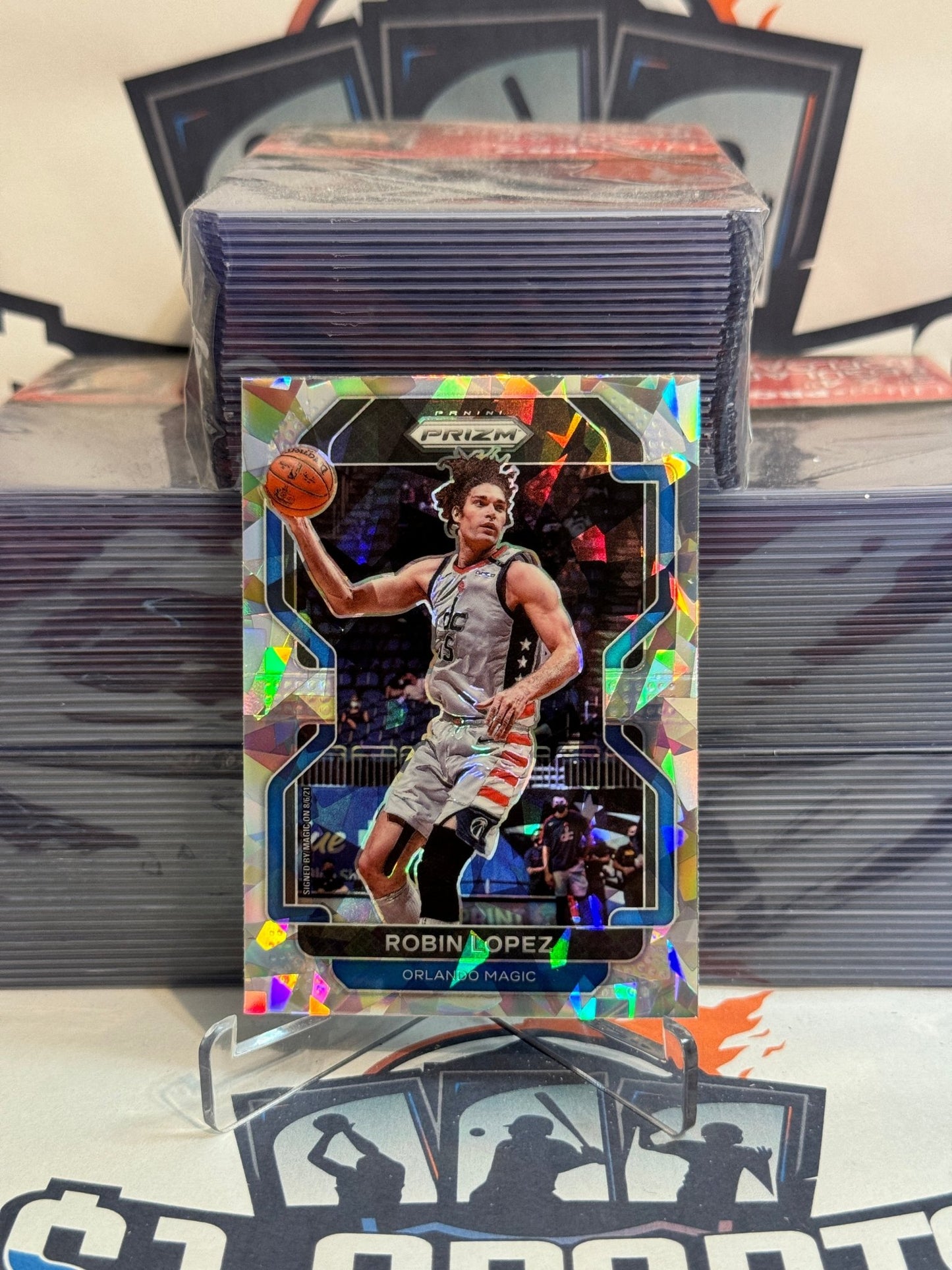 2021 Panini Prizm (Ice Prizm) Robin Lopez #34