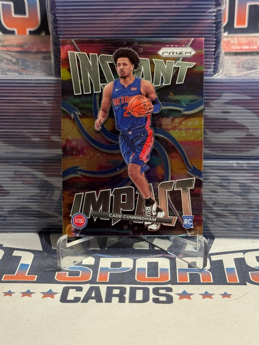 2021 Panini Prizm (Instant Impact) Cade Cunningham Rookie 1