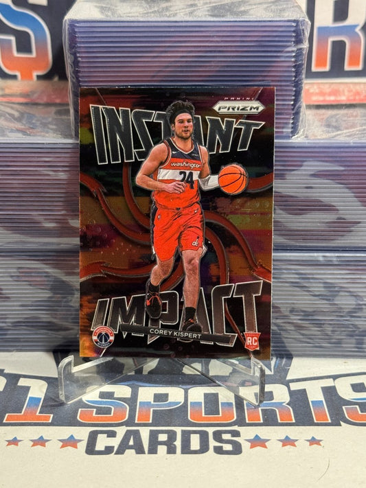 2021 Panini Prizm (Instant Impact) Corey Kispert Rookie 14