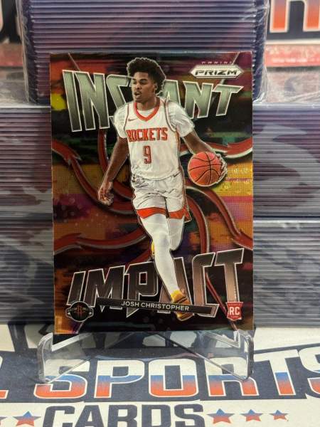 2021 Panini Prizm (Instant Impact) Josh Christopher Rookie #11