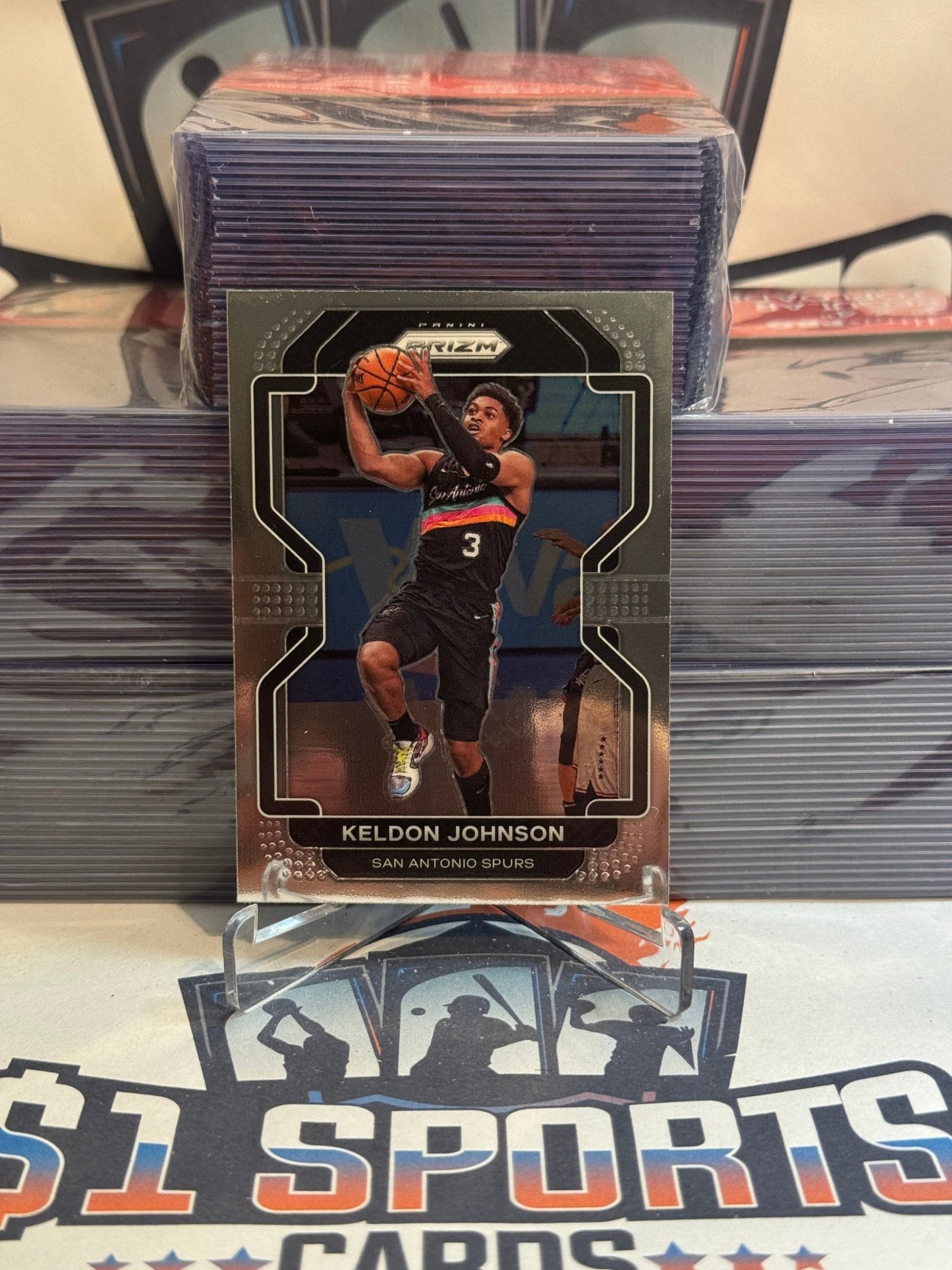 2021 Panini Prizm Keldon Johnson #210