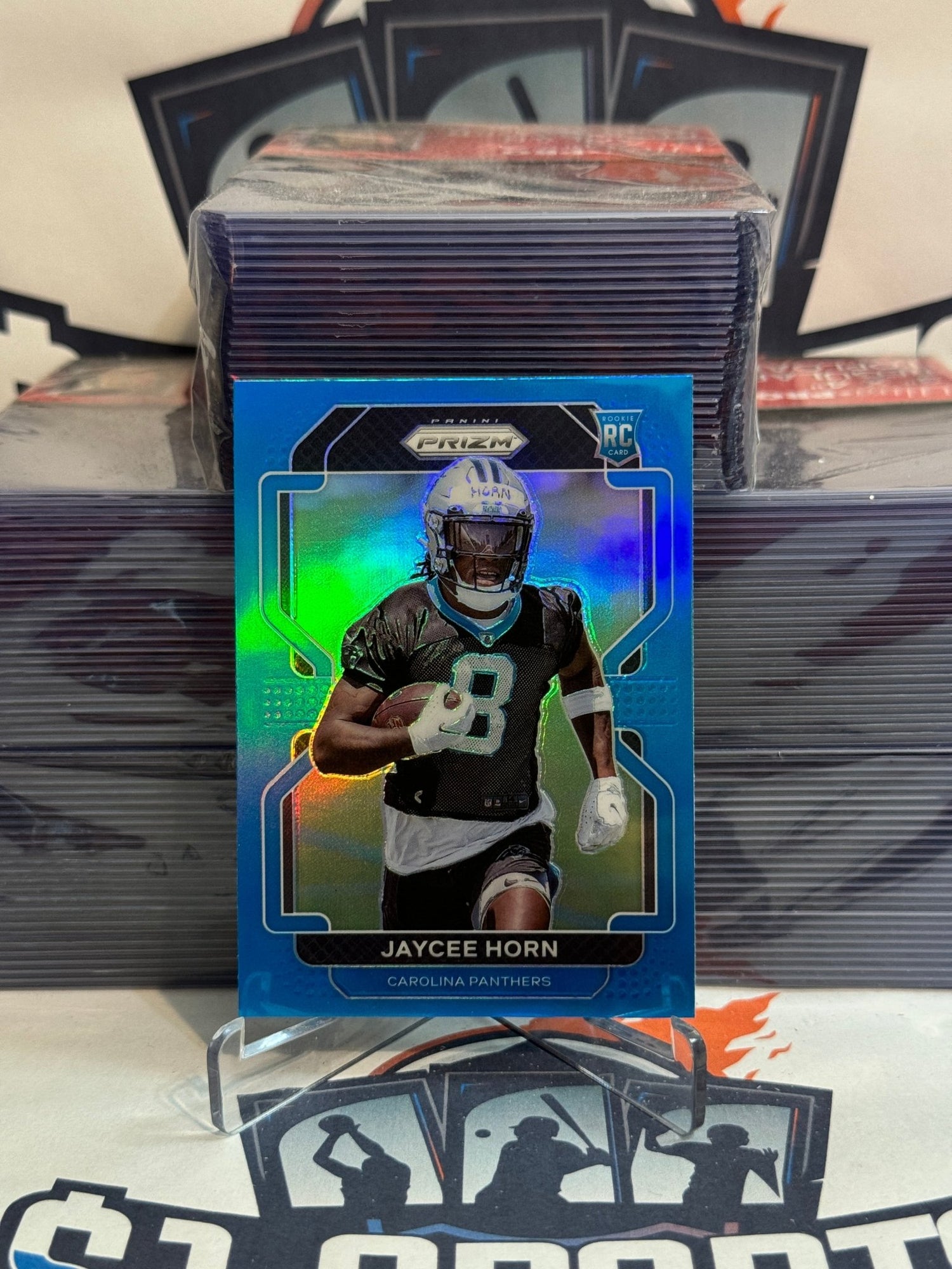 2021 Panini Prizm (Light Blue Prizm) Jaycee Horn #373