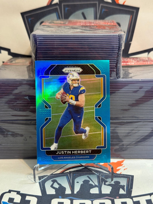 2021 Panini Prizm (Light Blue Prizm) Justin Herbert #169