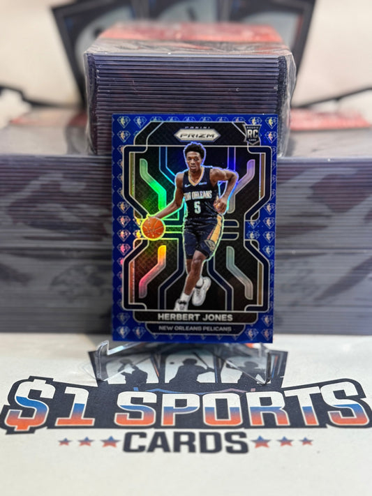 2021 Panini Prizm (NBA 75th Anniversary Prizm) Herbert Jones Rookie #329