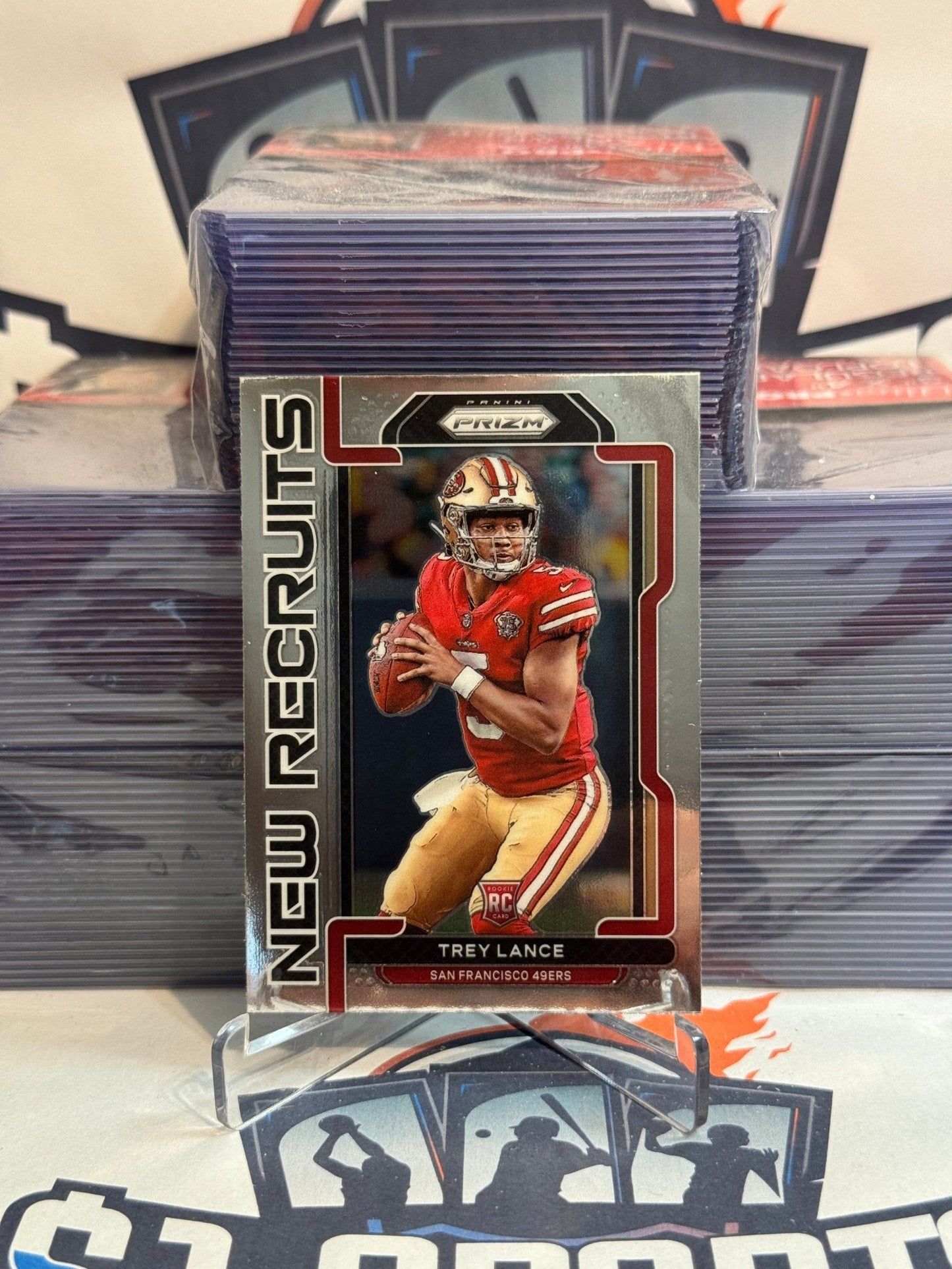 2021 Panini Prizm (New Recruits) Trey Lance Rookie #NR-3