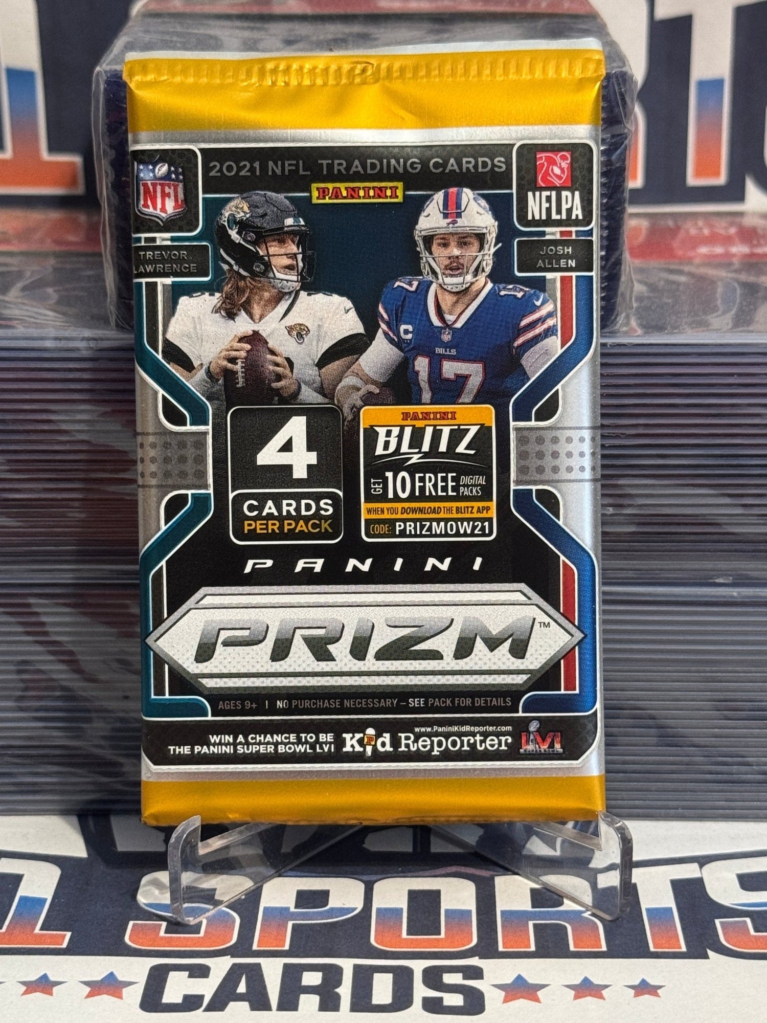 2021 Panini Prizm NFL Football Retail Pack