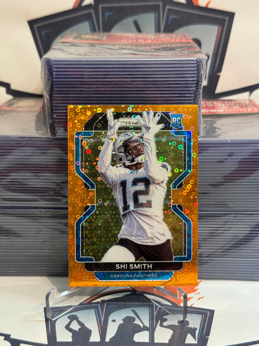 2021 Panini Prizm (Orange Disco Prizm) Shi Smith Rookie #408