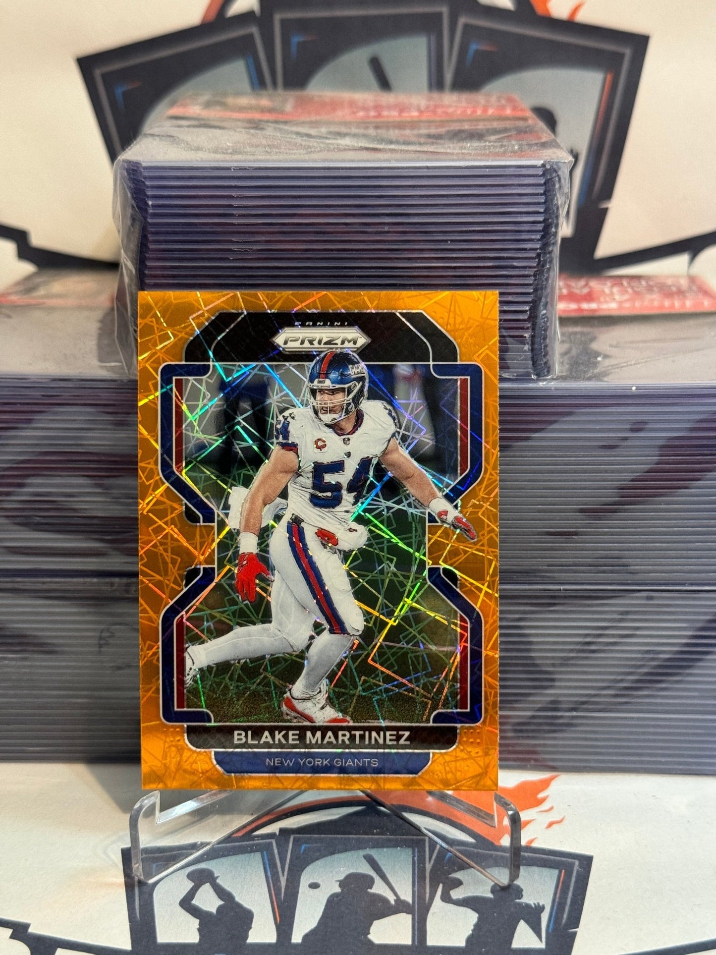 2021 Panini Prizm (Orange Lazer Prizm) Blake Martinez #234