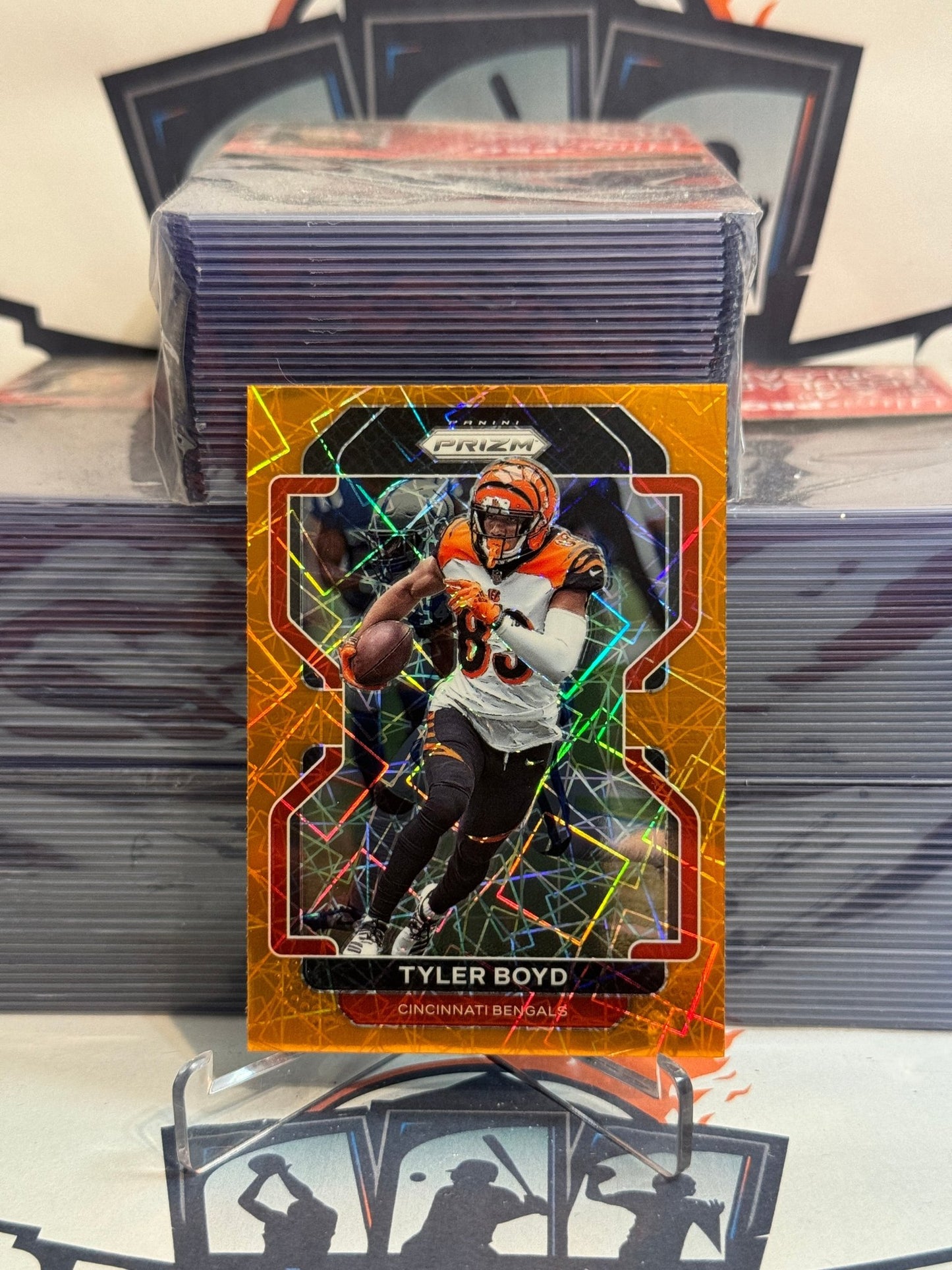 2021 Panini Prizm (Orange Lazer Prizm) Tyler Boyd #270