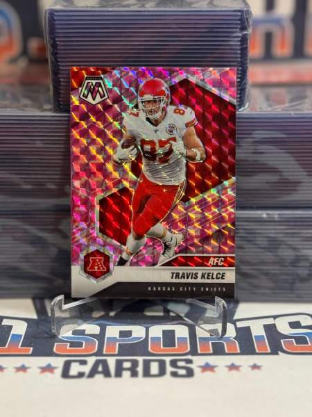 2021 Panini Prizm (Pink Camo Prizm, AFC) Travis Kelce 240