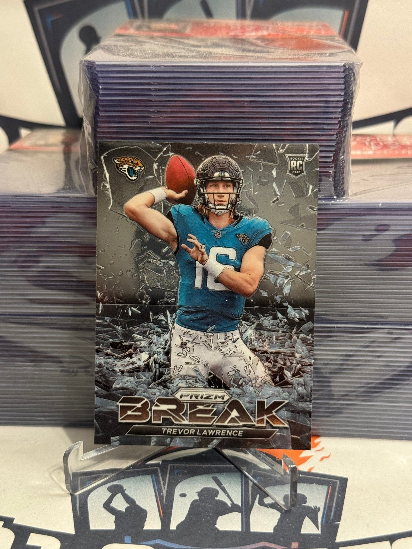 2021 Panini Prizm (Prizm Break) Trevor Lawrence Rookie #PB-6