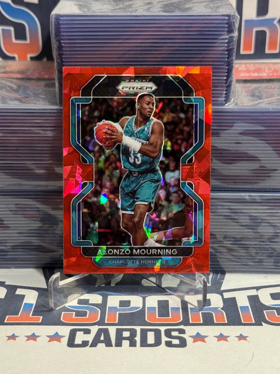 2021 Panini Prizm (Red Ice Prizm) Alonzo Mourning 270