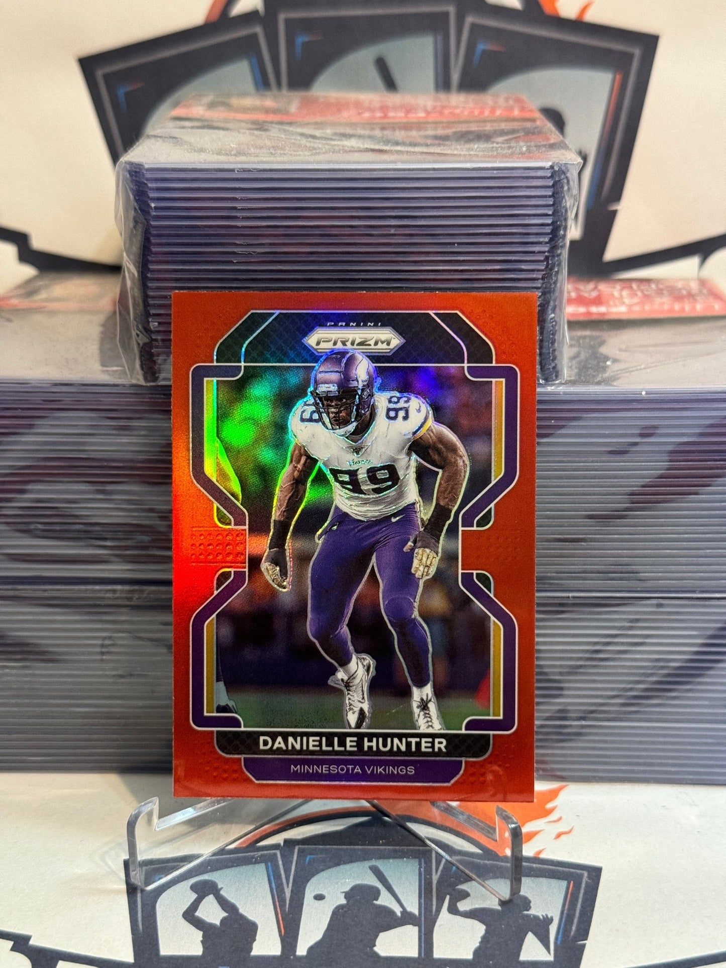 2021 Panini Prizm (Red Prizm) Danielle Hunter #130