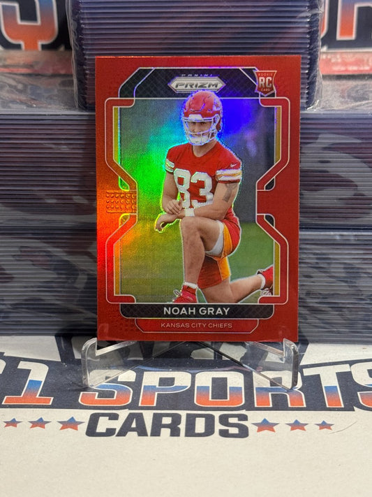 2021 Panini Prizm (Red SP Prizm) Noah Gray Rookie 418