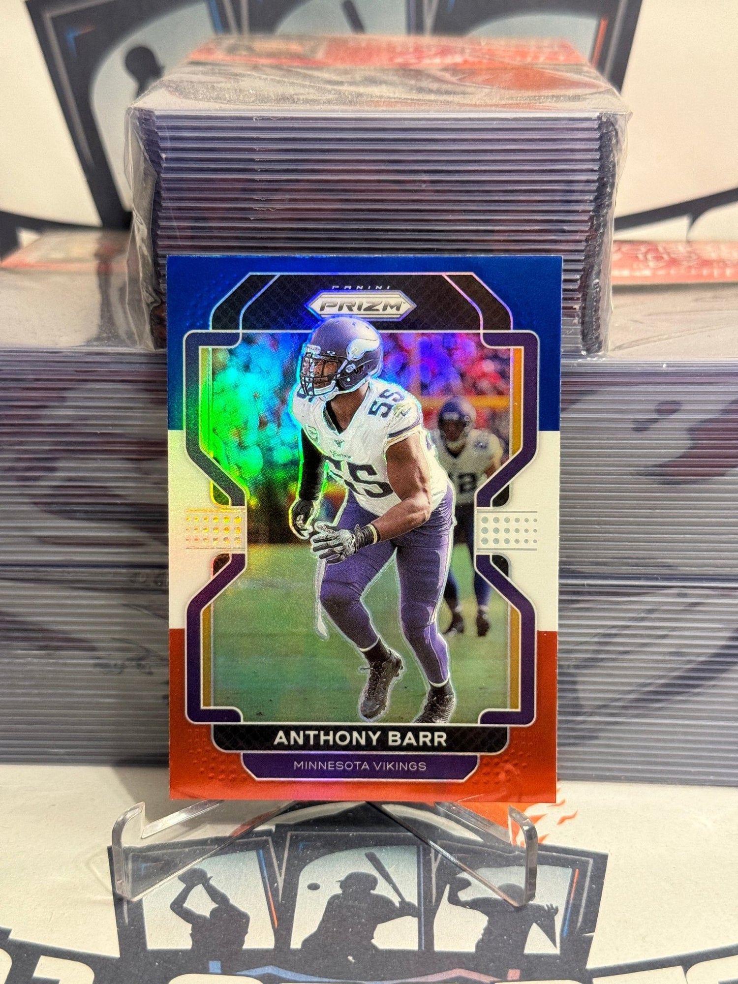 2021 Panini Prizm (Red White Blue Prizm) Anthony Barr #131