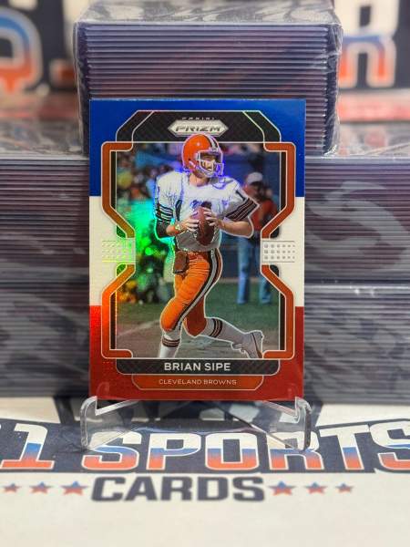 2021 Panini Prizm (Red White Blue Prizm) Brian Sipe 268