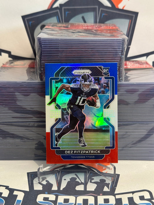 2021 Panini Prizm (Red White Blue Prizm) Dez Fitzpatrick Rookie #366