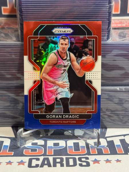 2021 Panini Prizm (Red White Blue Prizm) Goran Dragic 204