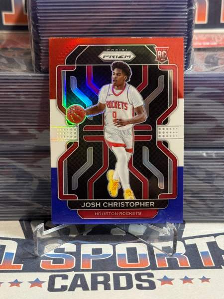 2021 Panini Prizm (Red White Blue Prizm) Josh Christopher Rookie 324