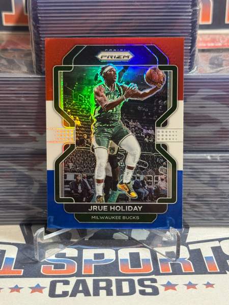2021 Panini Prizm (Red White Blue Prizm) Jrue Holiday 8