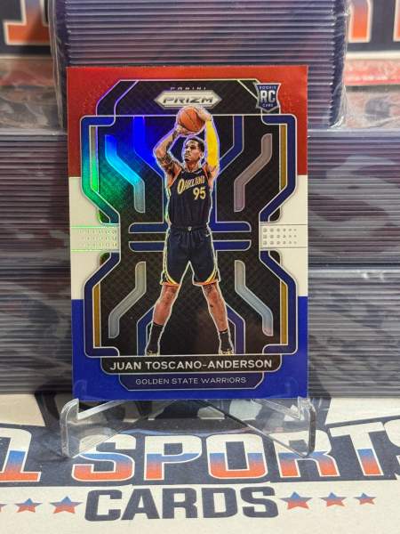 2021 Panini Prizm (Red White Blue Prizm) Juan Toscano - Anderson Rookie 295