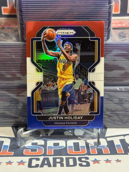 2021 Panini Prizm (Red White Blue Prizm) Justin Holiday 188
