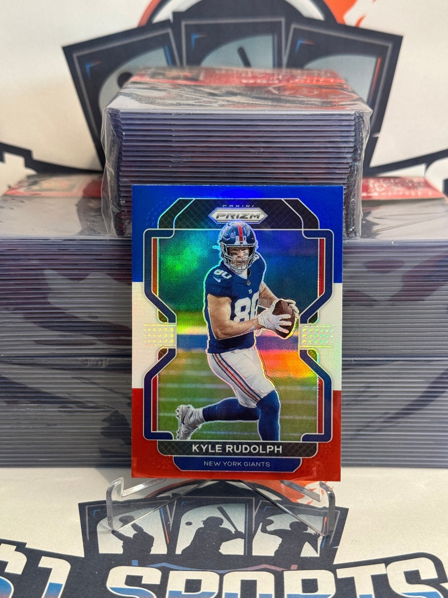 2021 Panini Prizm (Red White Blue Prizm) Kyle Rudolph #230