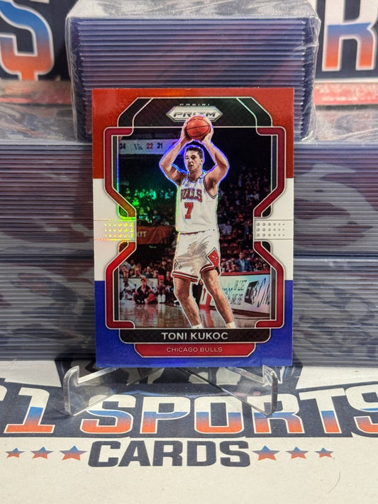2021 Panini Prizm (Red White Blue Prizm) Toni Kukoc 247