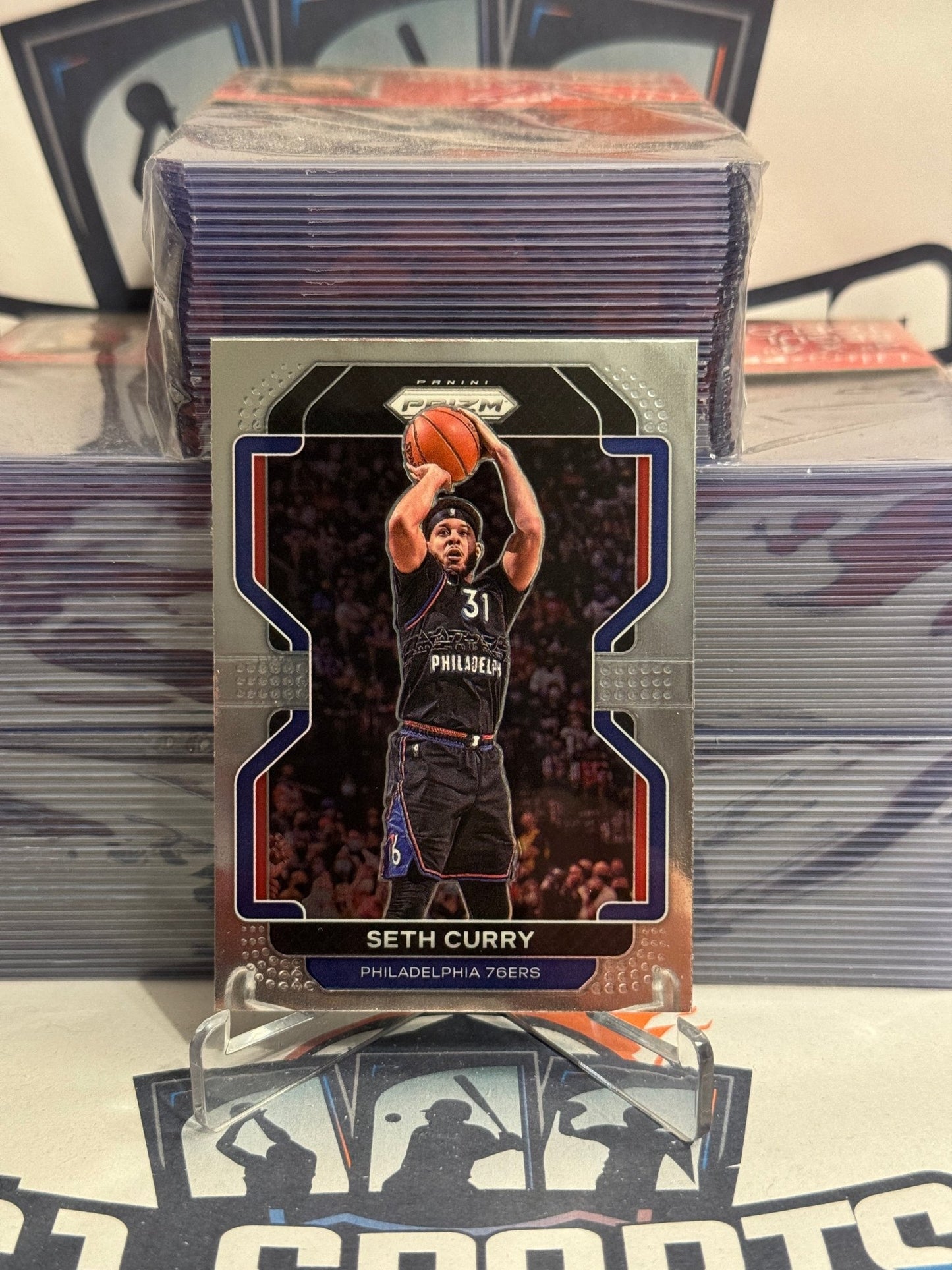 2021 Panini Prizm Seth Curry #198