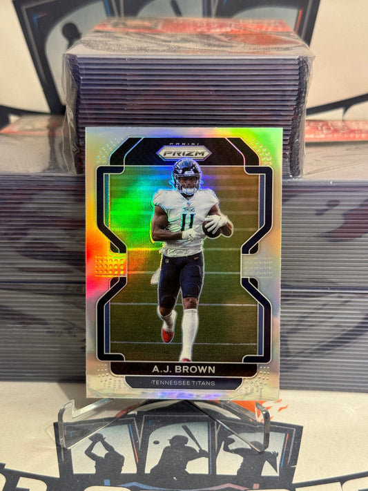 2021 Panini Prizm (Silver Prizm) A.J. Brown #1