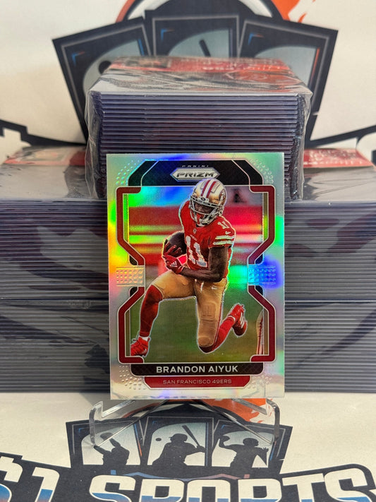 2021 Panini Prizm (Silver Prizm) Brandon Aiyuk #52