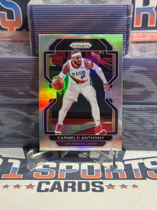 2021 Panini Prizm (Silver Prizm) Carmelo Anthony 11