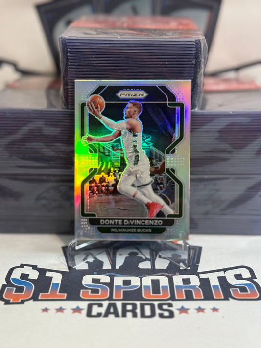 2021 Panini Prizm (Silver Prizm) Donte DiVincenzo #88