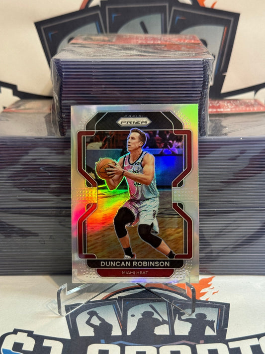 2021 Panini Prizm (Silver Prizm) Duncan Robinson #81