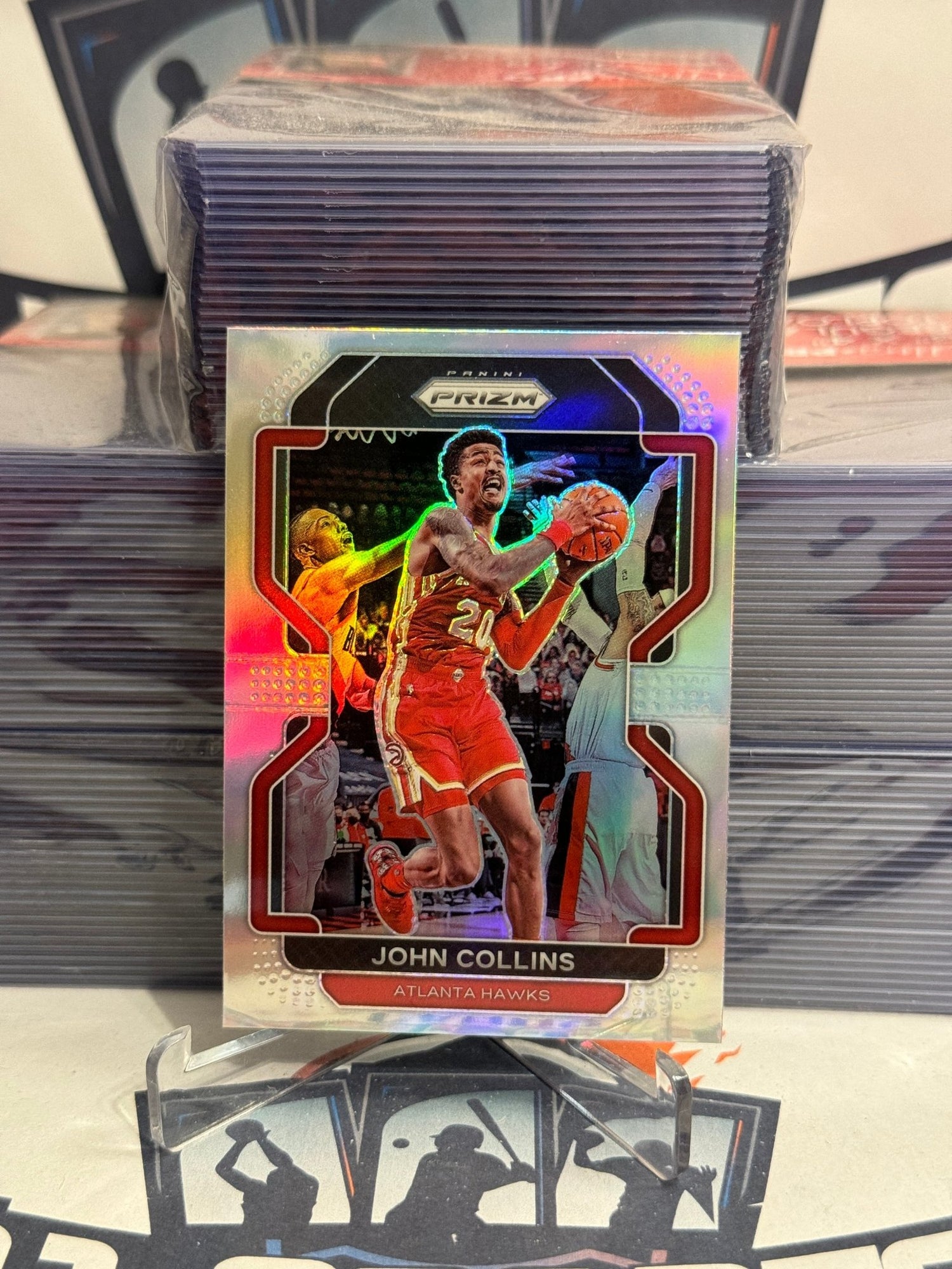 2021 Panini Prizm (Silver Prizm) John Collins #49