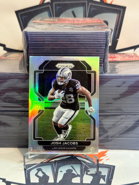 2021 Panini Prizm (Silver Prizm) Josh Jacobs #180
