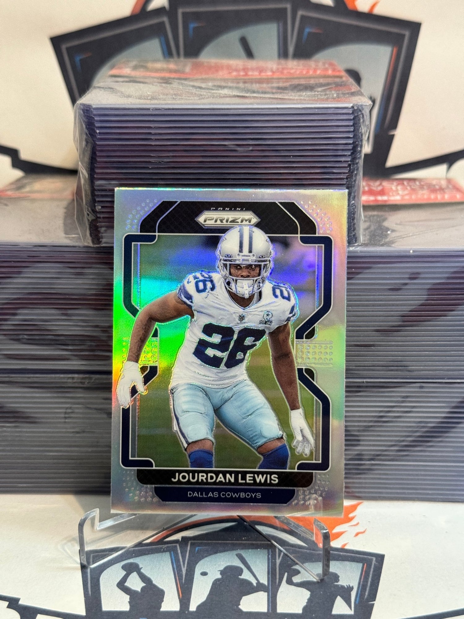 2021 Panini Prizm (Silver Prizm) Jourdan Lewis #246